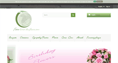 Desktop Screenshot of fleurs-deuil.com